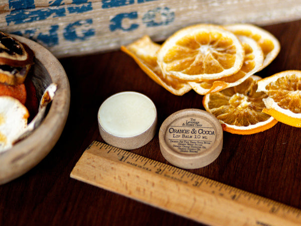 Orange & Cocoa Butter Organic Lip Balm