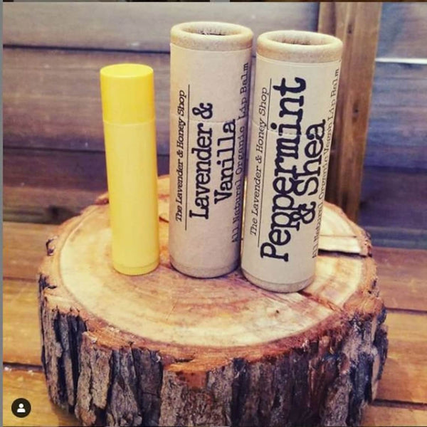 Peppermint & Cocoa Organic Lip Balm