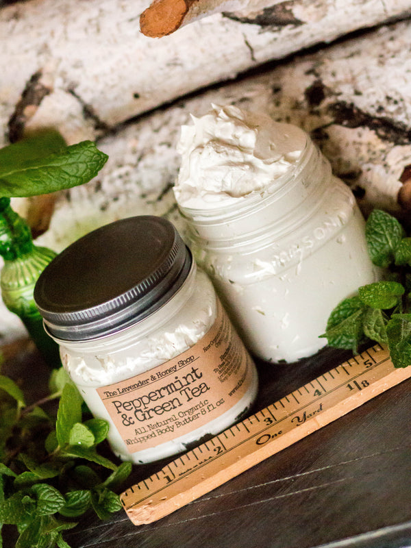 Peppermint & Green Tea Whipped Body Butter