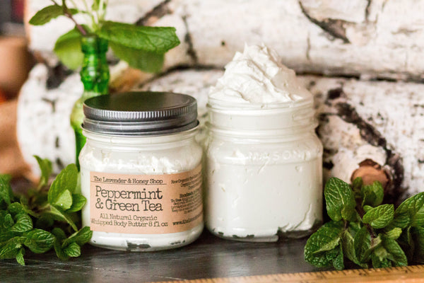 Peppermint & Green Tea Whipped Body Butter