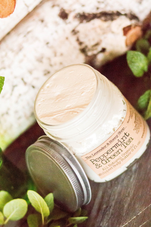 Peppermint & Green Tea Whipped Body Butter